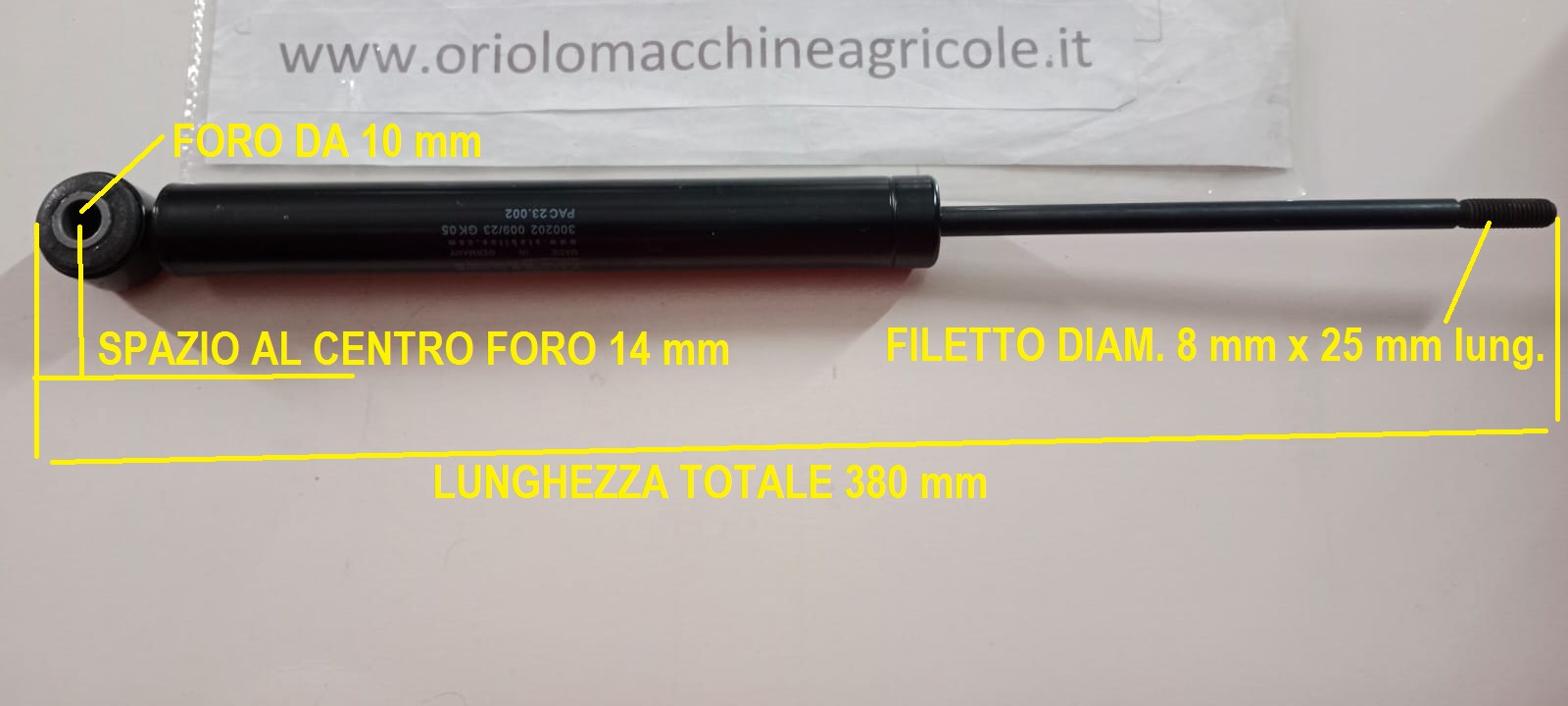 Ammortizzatore Per Repulsore per Rimorchio da 400 a 800 Kg